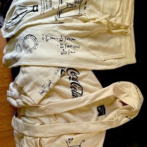 NWOT Camp High Collective X Coca Cola Energy Limited Edition Set hoodie + pants